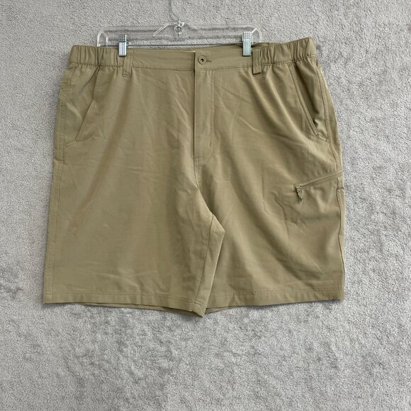 Weatherproof Vintage Men's Size 40 Khaki Cargo Trail Shorts - Picture 2 of 7